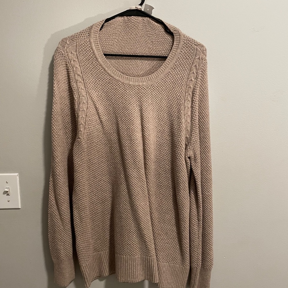 Loft Sweater Taupe XXL NWT